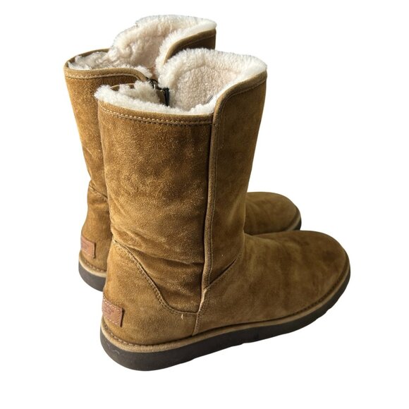 UGG ABREE II SUEDE WOMENS US 10 SHORT BOOTS BUNO 1016589 - Picture 5 of 15